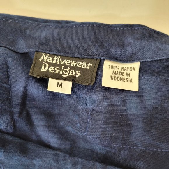 Native Wear Designs Art To Wear Patchwork Rayon Tunic Or Dress - Picture 4 of 6